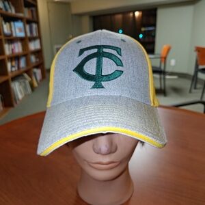 North Dakota State University MN Twins Embroidered Logo Strap-on Hat Cap
